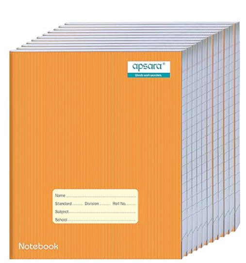 Apsara Kingsize Notebook Pack Of 10