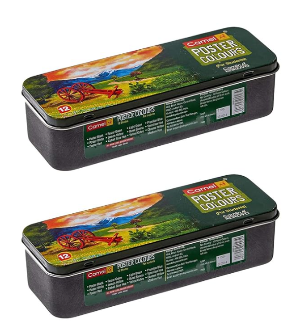 Camlin Poster Colour Pack Of 2