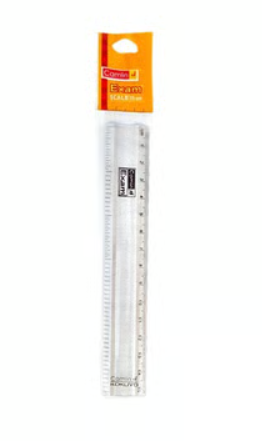 Camlin Exam 15cm Transparent Scale Pack Of 3